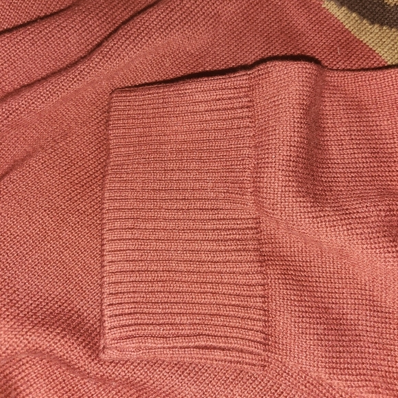 Men's Christmas sweater XXL reindeer Christmas Lights Embroidered ALEX STEVENS - Picture 8 of 8